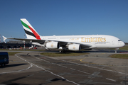 Emirates Airbus A380-861 (A6-EOC) at  Hamburg - Fuhlsbuettel (Helmut Schmidt), Germany