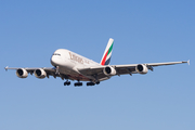 Emirates Airbus A380-861 (A6-EOC) at  Hamburg - Fuhlsbuettel (Helmut Schmidt), Germany