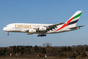 Emirates Airbus A380-861 (A6-EOC) at  Hamburg - Fuhlsbuettel (Helmut Schmidt), Germany