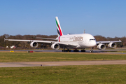 Emirates Airbus A380-861 (A6-EOC) at  Hamburg - Fuhlsbuettel (Helmut Schmidt), Germany