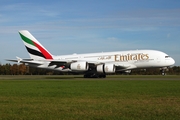 Emirates Airbus A380-861 (A6-EOC) at  Hamburg - Fuhlsbuettel (Helmut Schmidt), Germany