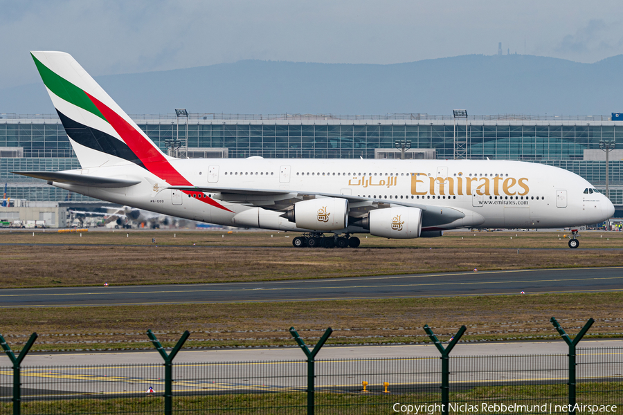 Emirates Airbus A380-861 (A6-EOD) | Photo 480996