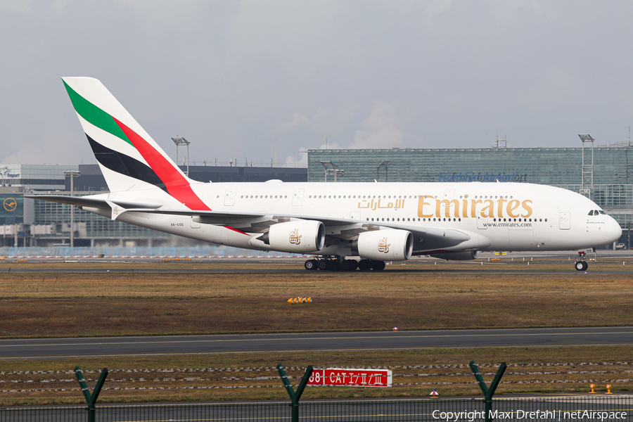 Emirates Airbus A380-861 (A6-EOD) | Photo 488993