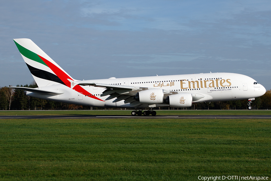 Emirates Airbus A380-861 (A6-EOD) | Photo 479725