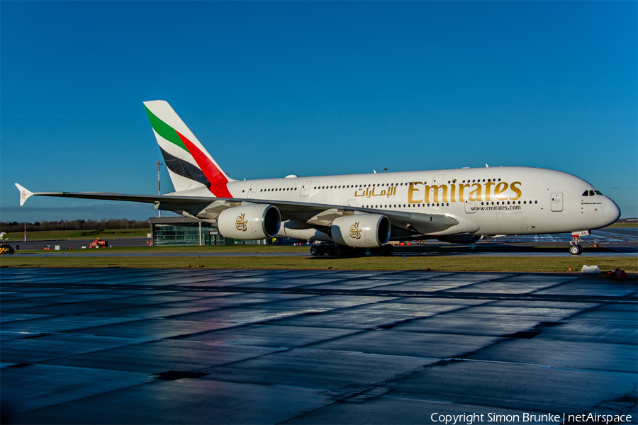 Emirates Airbus A380-861 (A6-EOD) | Photo 489797