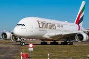 Emirates Airbus A380-861 (A6-EOD) at  Hamburg - Fuhlsbuettel (Helmut Schmidt), Germany