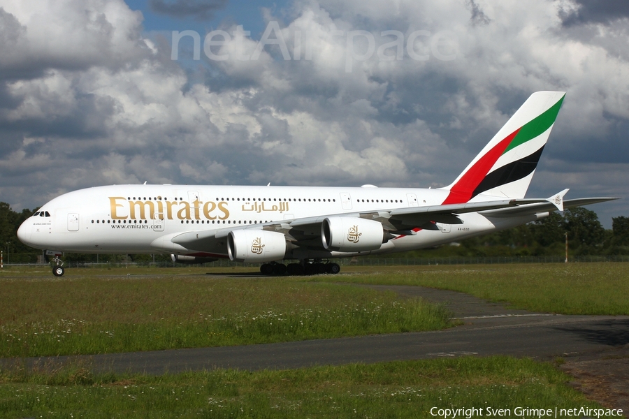 Emirates Airbus A380-861 (A6-EOD) | Photo 520295