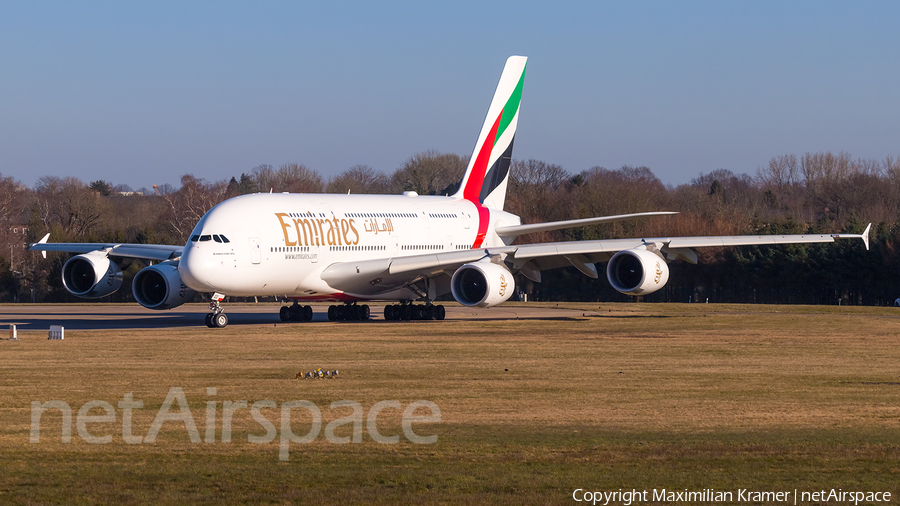 Emirates Airbus A380-861 (A6-EOD) | Photo 521317