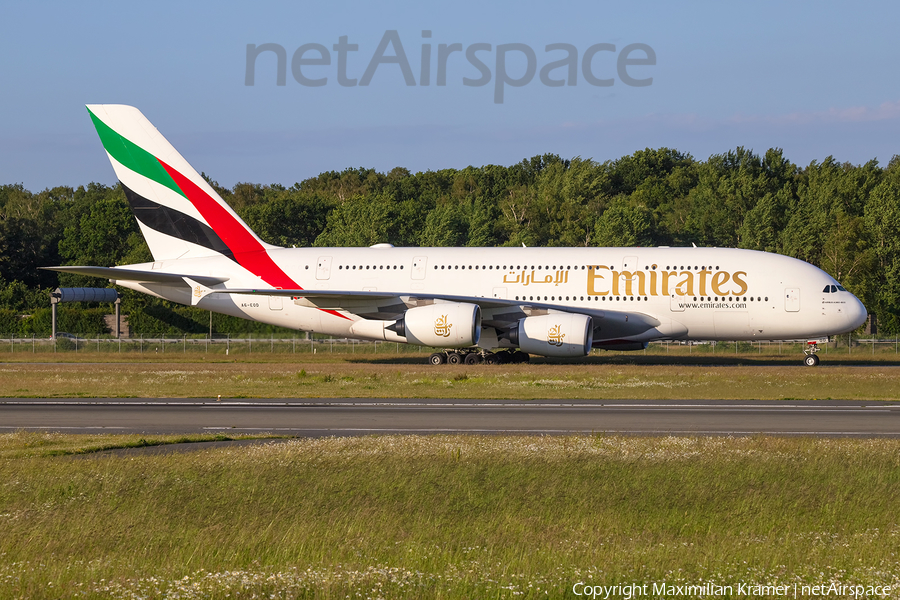 Emirates Airbus A380-861 (A6-EOD) | Photo 521875