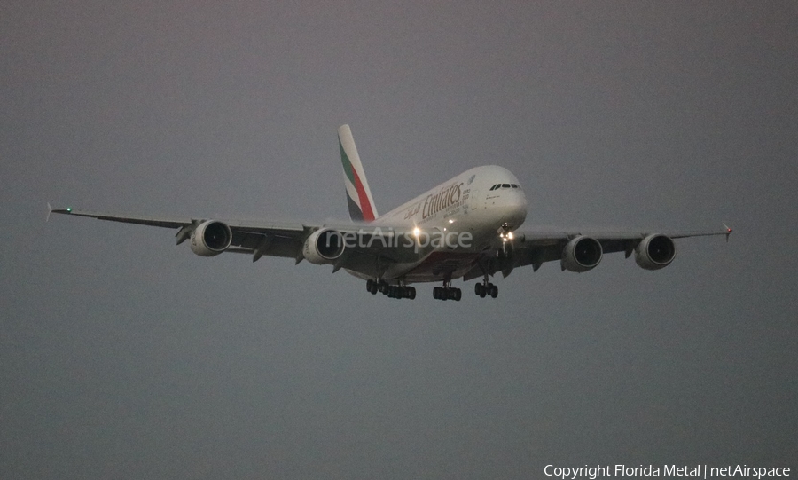 Emirates Airbus A380-861 (A6-EOD) | Photo 516159