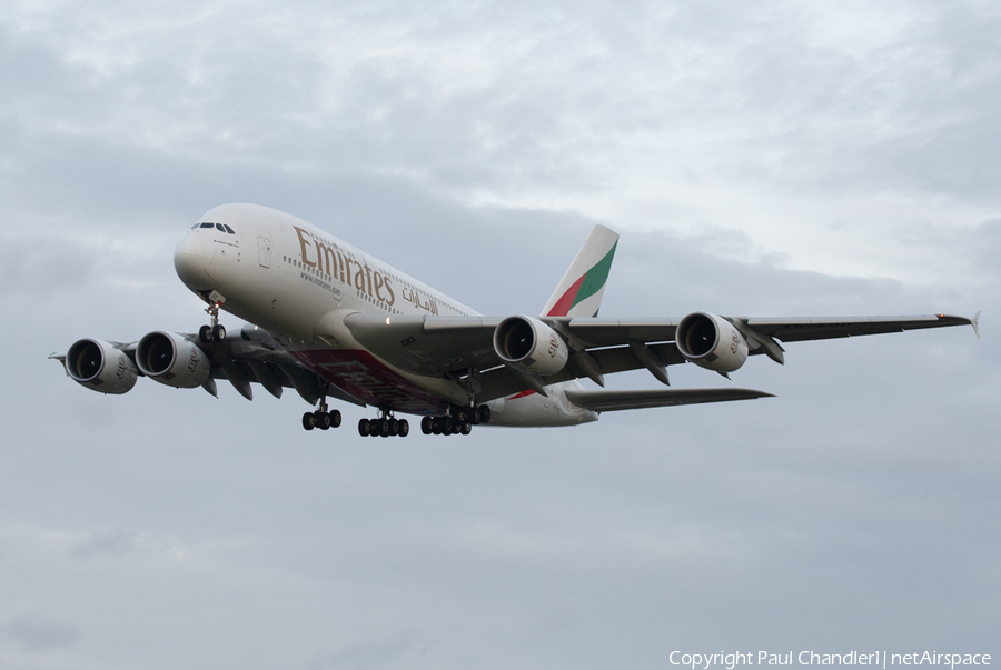 Emirates Airbus A380-861 (A6-EOD) | Photo 493192