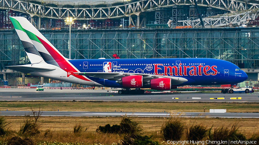 Emirates Airbus A380-861 (A6-EOD) | Photo 662331