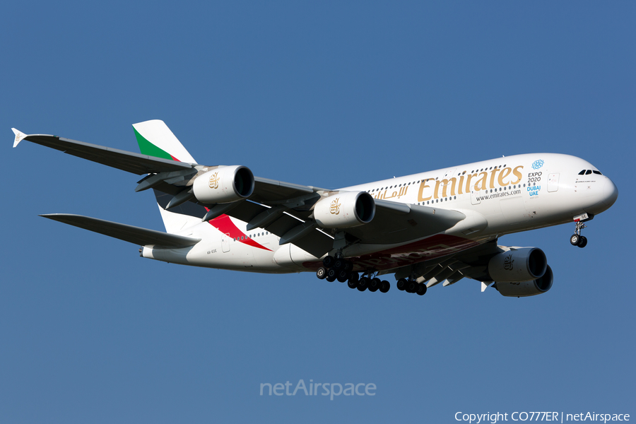 Emirates Airbus A380-861 (A6-EOE) | Photo 86815