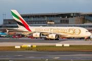 Emirates Airbus A380-861 (A6-EOE) at  Hamburg - Fuhlsbuettel (Helmut Schmidt), Germany