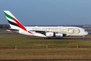 Emirates Airbus A380-861 (A6-EOE) at  Hamburg - Fuhlsbuettel (Helmut Schmidt), Germany