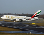 Emirates Airbus A380-861 (A6-EOE) at  Hamburg - Fuhlsbuettel (Helmut Schmidt), Germany