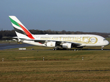 Emirates Airbus A380-861 (A6-EOE) at  Hamburg - Fuhlsbuettel (Helmut Schmidt), Germany