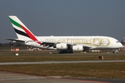 Emirates Airbus A380-861 (A6-EOE) at  Hamburg - Fuhlsbuettel (Helmut Schmidt), Germany