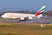 Emirates Airbus A380-861 (A6-EOE) at  Hamburg - Fuhlsbuettel (Helmut Schmidt), Germany