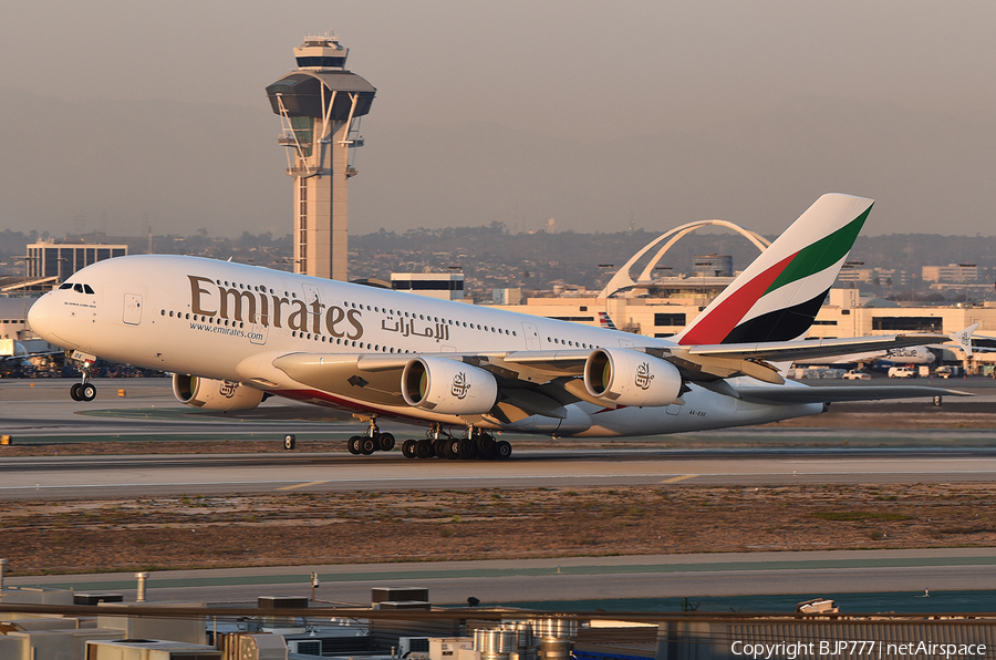 Emirates Airbus A380-861 (A6-EOE) | Photo 202056