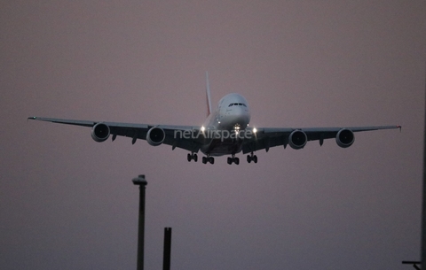 Emirates Airbus A380-861 (A6-EOE) at  Los Angeles - International, United States