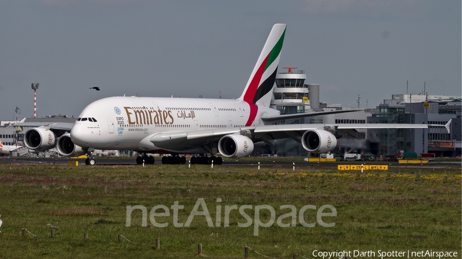 Emirates Airbus A380-861 (A6-EOF) | Photo 183353