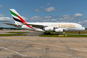 Emirates Airbus A380-861 (A6-EOF) at  Hamburg - Fuhlsbuettel (Helmut Schmidt), Germany