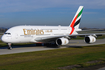 Emirates Airbus A380-861 (A6-EOF) at  Munich, Germany