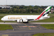 Emirates Airbus A380-861 (A6-EOG) at  Dusseldorf - International, Germany