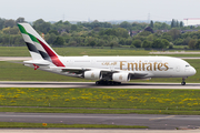 Emirates Airbus A380-861 (A6-EOG) at  Dusseldorf - International, Germany