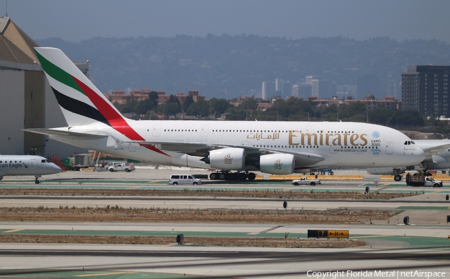 Emirates Airbus A380-861 (A6-EOG) | Photo 516232