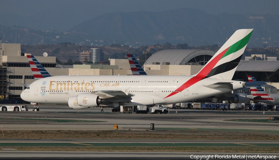 Emirates Airbus A380-861 (A6-EOG) | Photo 516237