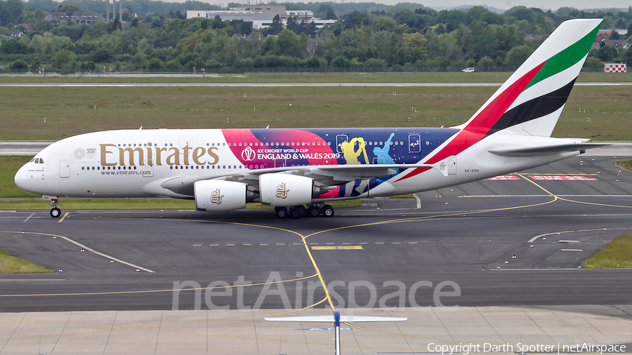 Emirates Airbus A380-861 (A6-EOH) | Photo 361620