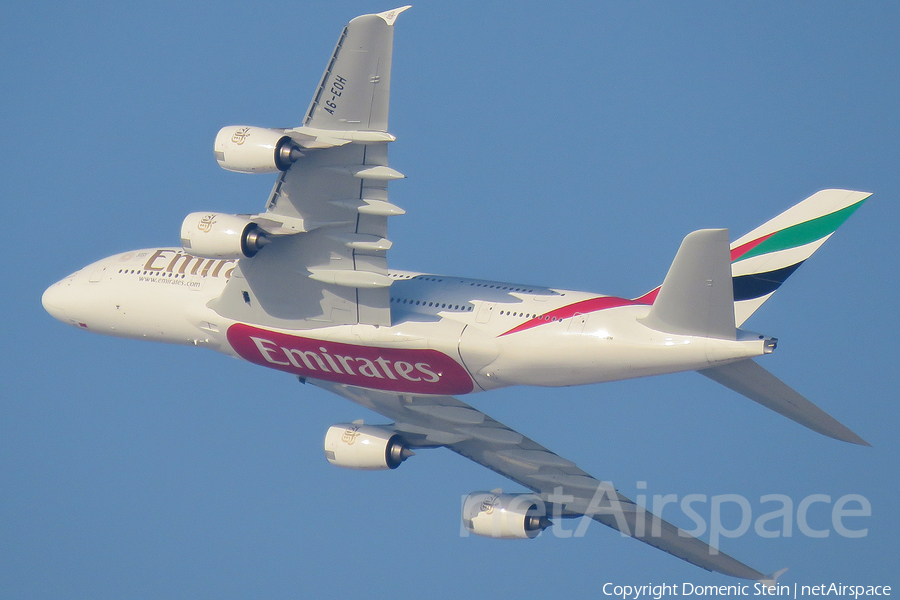 Emirates Airbus A380-861 (A6-EOH) | Photo 271107