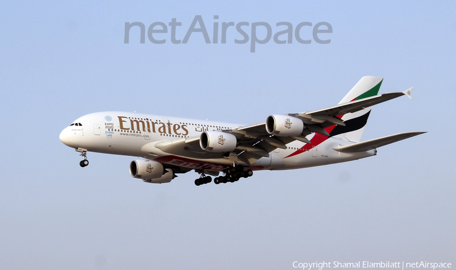 Emirates Airbus A380-861 (A6-EOH) | Photo 85157