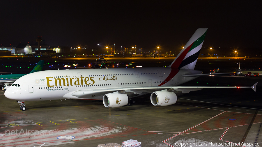 Emirates Airbus A380-861 (A6-EOH) | Photo 284441