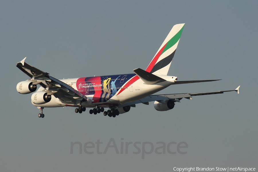 Emirates Airbus A380-861 (A6-EOH) | Photo 321276
