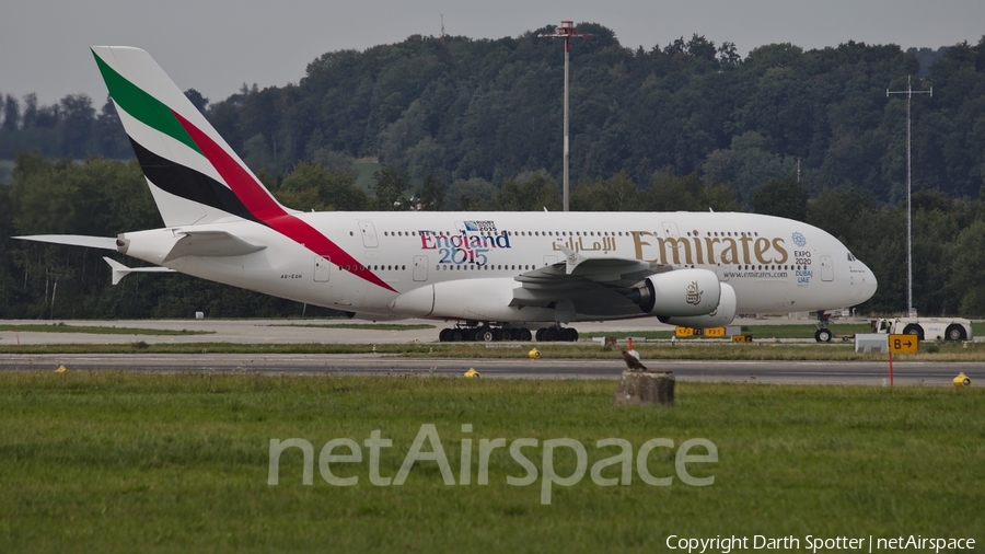 Emirates Airbus A380-861 (A6-EOH) | Photo 230895