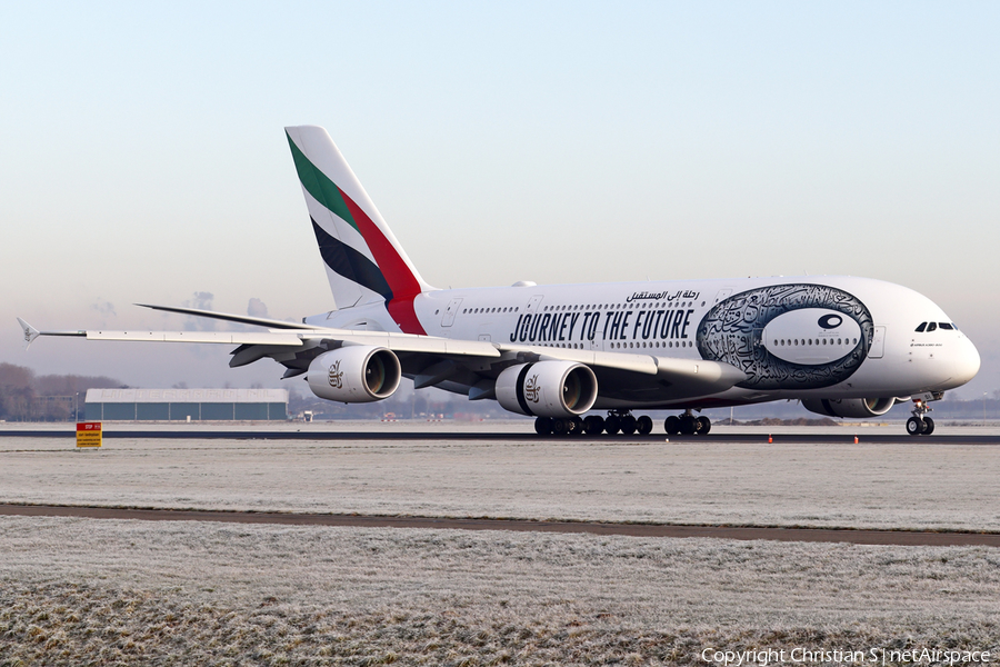 Emirates Airbus A380-861 (A6-EOI) | Photo 541927
