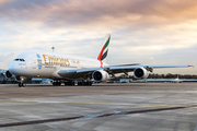Emirates Airbus A380-861 (A6-EOI) at  Dusseldorf - International, Germany