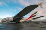 Emirates Airbus A380-861 (A6-EOI) at  Dusseldorf - International, Germany