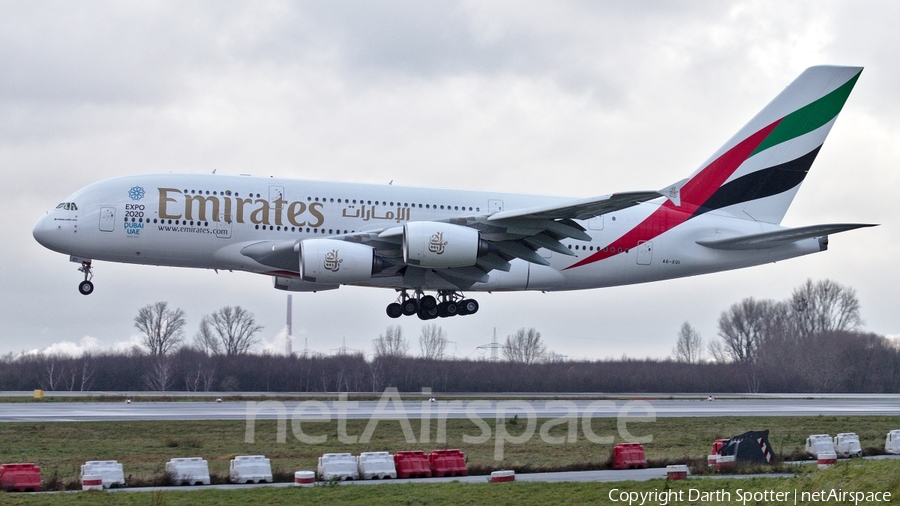 Emirates Airbus A380-861 (A6-EOI) | Photo 183355