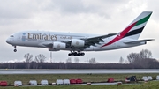 Emirates Airbus A380-861 (A6-EOI) at  Dusseldorf - International, Germany