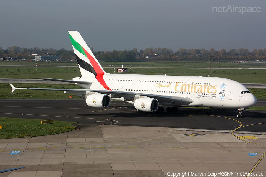 Emirates Airbus A380-861 (A6-EOI) | Photo 90367