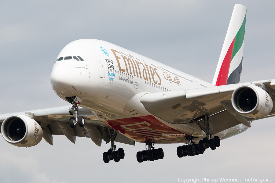 Emirates Airbus A380-861 (A6-EOI) | Photo 193958