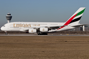 Emirates Airbus A380-861 (A6-EOI) at  Munich, Germany