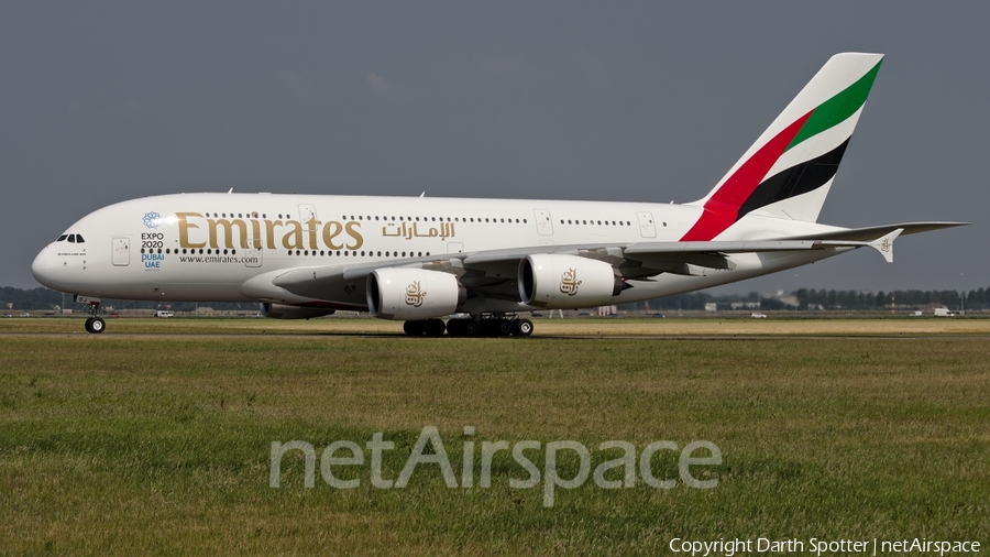 Emirates Airbus A380-861 (A6-EOJ) | Photo 230325