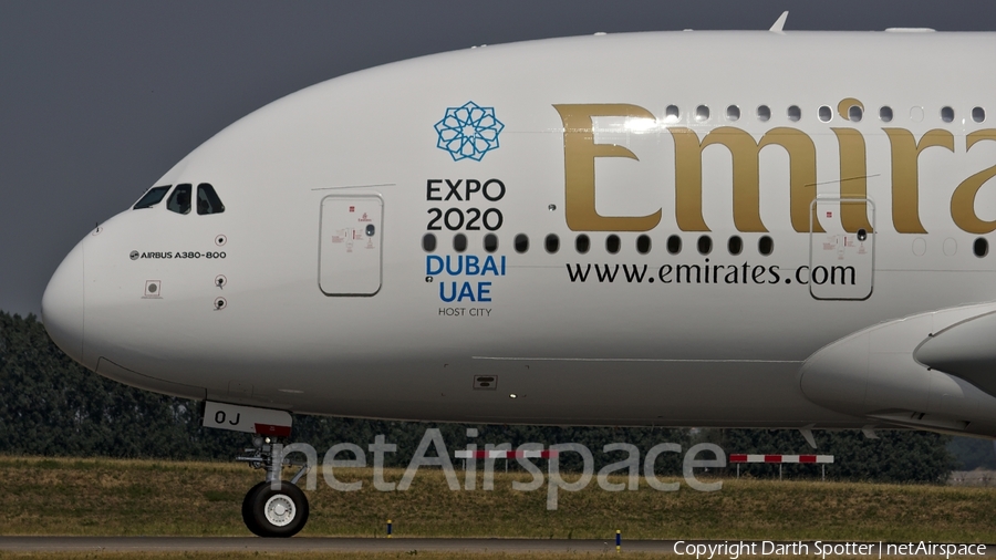 Emirates Airbus A380-861 (A6-EOJ) | Photo 230326