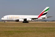 Emirates Airbus A380-861 (A6-EOJ) at  Amsterdam - Schiphol, Netherlands