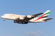 Emirates Airbus A380-861 (A6-EOJ) at  Amsterdam - Schiphol, Netherlands